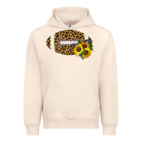 Sandshell Leopard Print Footbal Urban Hoodie - Bettercallsaul