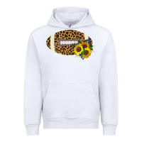 White Leopard Print Footbal Urban Hoodie - Bettercallsaul