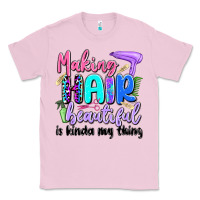 Bubblegum Pink making hair beautiful is kinda my thing Classic Tee - Artiststas