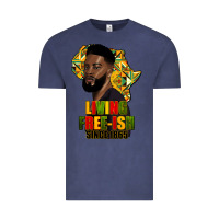 Vintage Denim juneteenth living freeish since 1865 Vintage Tee - HRA Design Shop