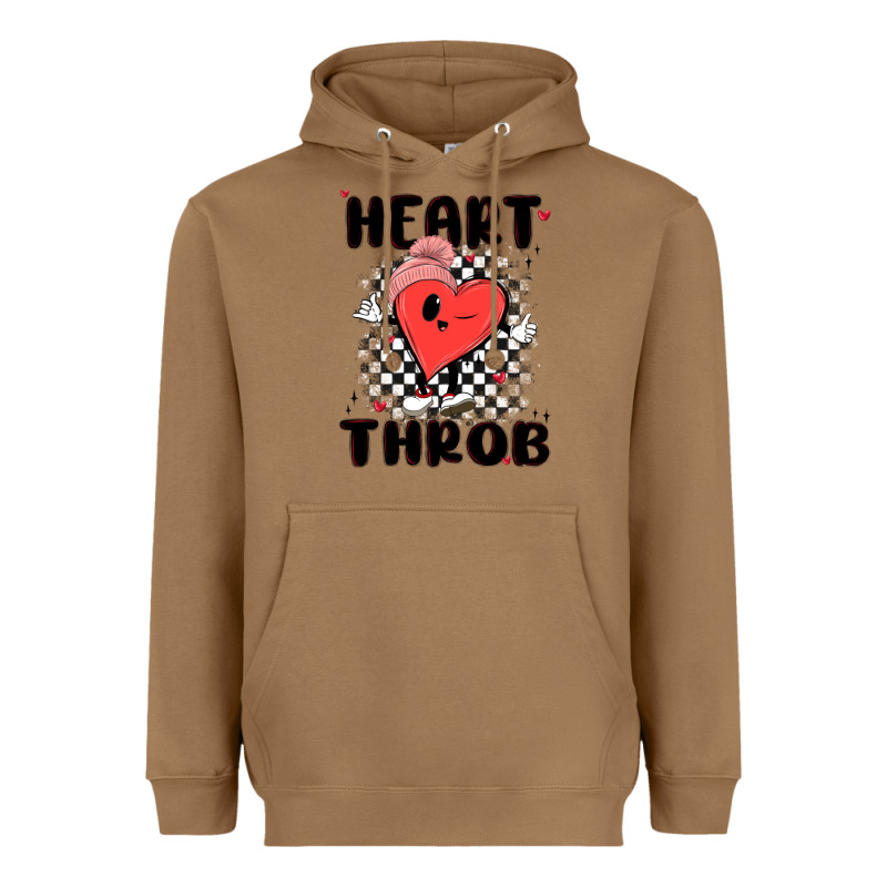 Heart Throb Heavyweight Hoodie by MaliasSmallBusiness | Teevron