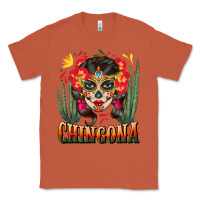 Copper chingona sugar skull Classic Tee - BundleAndBundleShop