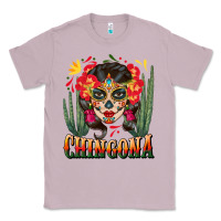 Lilac chingona sugar skull Classic Tee - BundleAndBundleShop