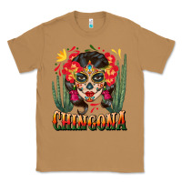 Toasted Coconut chingona sugar skull Classic Tee - BundleAndBundleShop