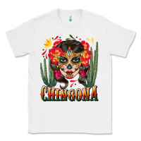 White chingona sugar skull Classic Tee - BundleAndBundleShop
