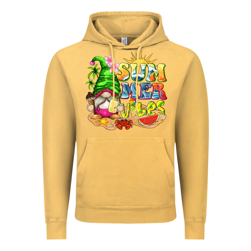 Summer Vibes Gnome Tbw Vintage Hoodie by texasbilliewilder | Teevron