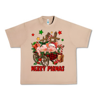 Burro merry pig mas Urban Heavy Tee - FaDigitalArtStudio