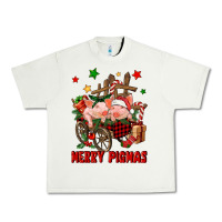 Pistachio merry pig mas Urban Heavy Tee - FaDigitalArtStudio