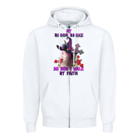 White my broom broke Zipper Hoodie - AdoDesignShop