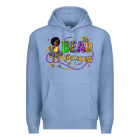 Colony Blue bead princess mardi gras Premium Hoodie - LillyAllenDesigns