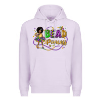 Lilac bead princess mardi gras Premium Hoodie - LillyAllenDesigns