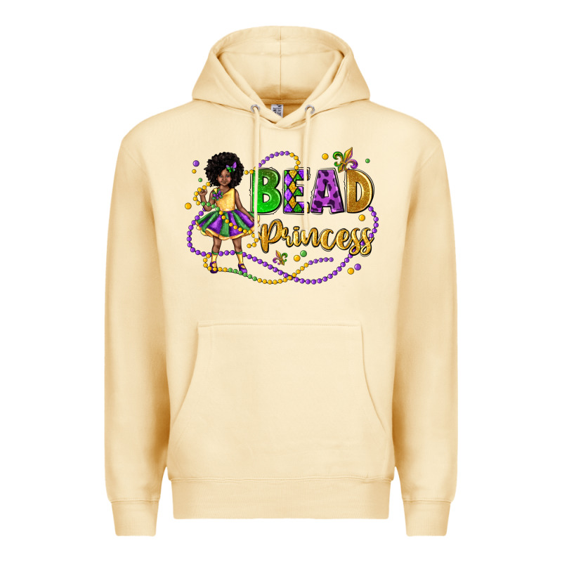 Bead Princess Mardi Gras Premium Hoodie by LillyAllenDesigns | Teevron