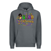 Rock bead princess mardi gras Premium Hoodie - LillyAllenDesigns
