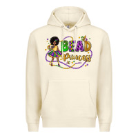Sandshell bead princess mardi gras Premium Hoodie - LillyAllenDesigns