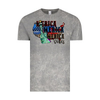 Cloud Rock Merica Merica Merica vibes 4th of july Vintage Tee - CowGirlArtShop