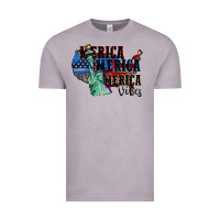 Merica Merica Merica Vibes 4th Of July Vintage Tee | Teevron