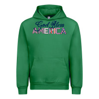 Emerald God Bless America Urban Hoodie - Bettercallsaul