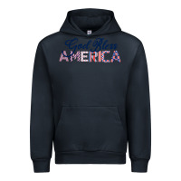 Navy God Bless America Urban Hoodie - Bettercallsaul