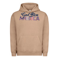 Pigment Burro God Bless America Urban Hoodie - Bettercallsaul