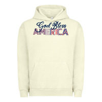 Pigment Pistachio God Bless America Urban Hoodie - Bettercallsaul