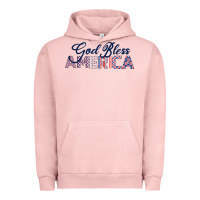 Pigment Salmon God Bless America Urban Hoodie - Bettercallsaul