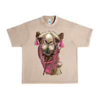 French Oak camel Urban Heavy Tee - BarkalooDesign