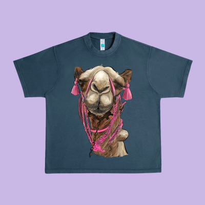 Camel Urban Heavy Tee Designed By Barkaloodesign