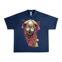 Navy camel Urban Heavy Tee - BarkalooDesign