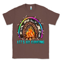 Chestnut let's go camping rainbow Classic Tee - JahusDesignShop