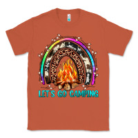 Copper let's go camping rainbow Classic Tee - JahusDesignShop