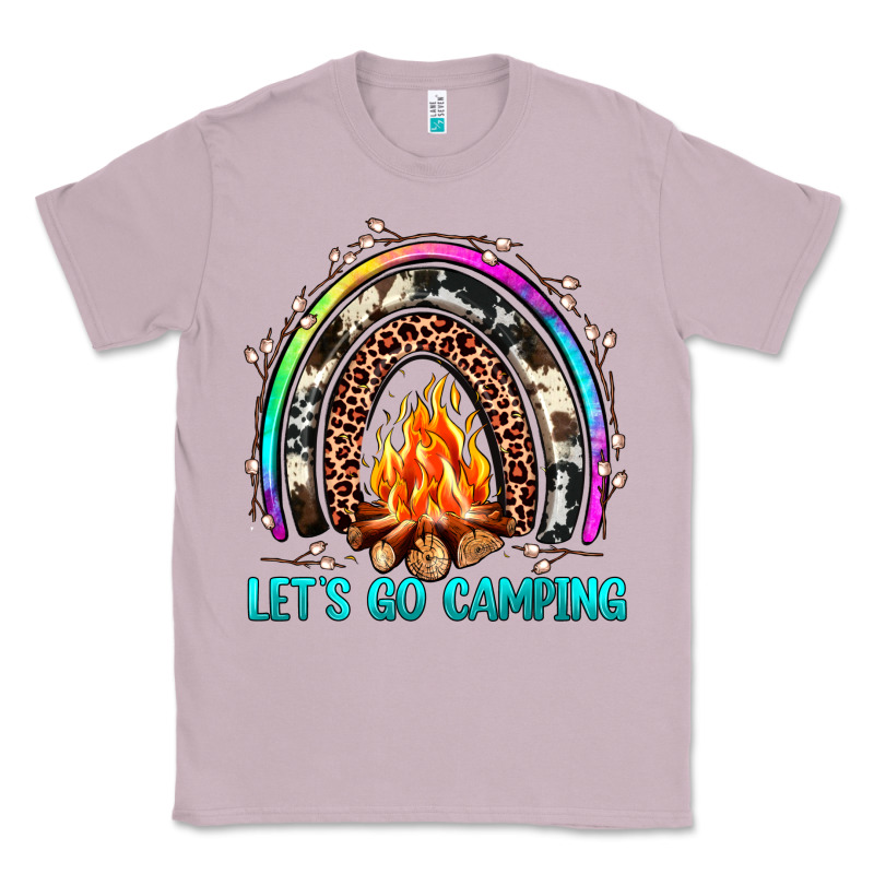 Let's Go Camping Rainbow Classic Tee by JahusDesignShop | Teevron