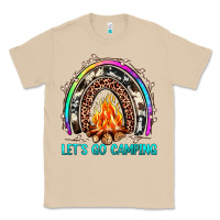 Mushroom let's go camping rainbow Classic Tee - JahusDesignShop