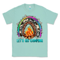 Seafoam let's go camping rainbow Classic Tee - JahusDesignShop