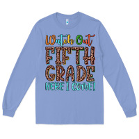 Colony Blue watch out fifth grade here i come! Long Sleeve Tee - JahusDesignShop