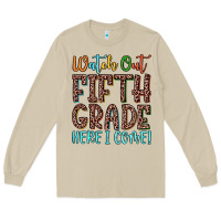 Mushroom watch out fifth grade here i come! Long Sleeve Tee - JahusDesignShop