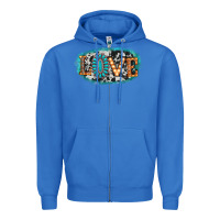 True Royal love western Zipper Hoodie - AdoDesignShop