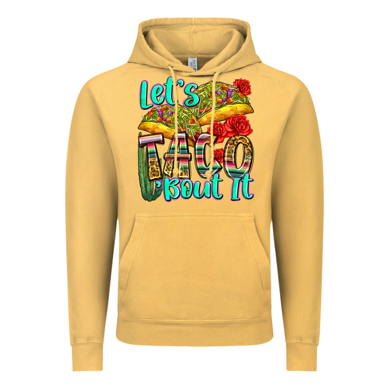 Let's Taco Bout It Vintage Hoodie by Zillion Design Studio | Teevron