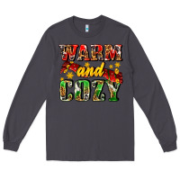 Smoke warm and cozy with scarf Long Sleeve Tee - AdoDesignShop