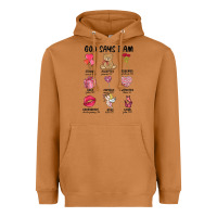 God Says I Am Valentine's Day Heavyweight Hoodie | Teevron