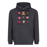 Smoke god says i am valentine's day Heavyweight Hoodie - MaliasSmallBusiness