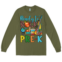 Army Green ready to rock pre k Long Sleeve Tee - JahusDesignShop