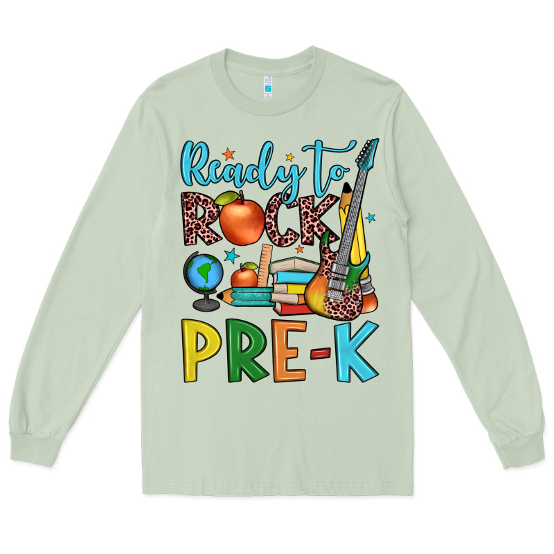 Ready To Rock Pre K Long Sleeve Tee by JahusDesignShop | Teevron