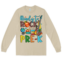 Mushroom ready to rock pre k Long Sleeve Tee - JahusDesignShop