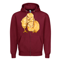 Burgundy chicks Zipper Hoodie - Artiststas