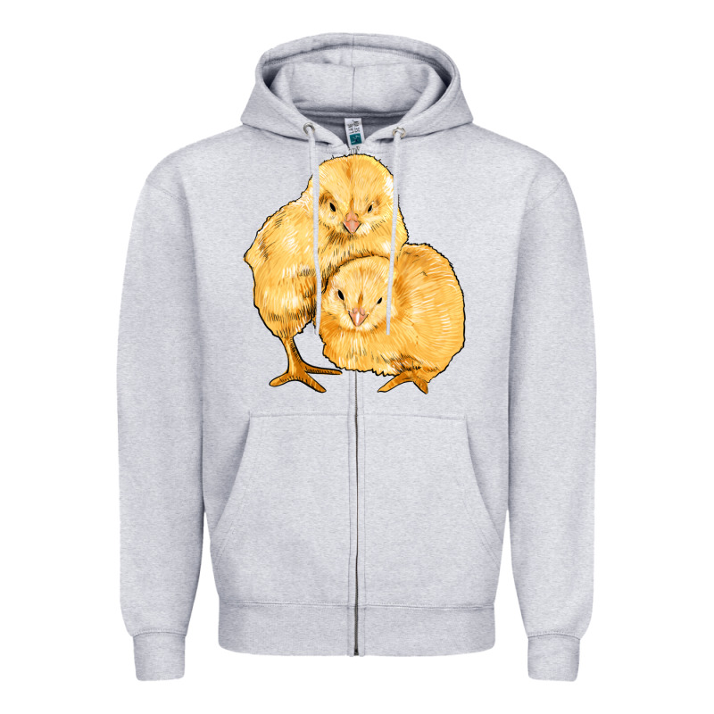 Chicks Zipper Hoodie by Artiststas | Teevron