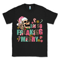 Black i m so freaking merry Classic Tee - AdoDesignShop
