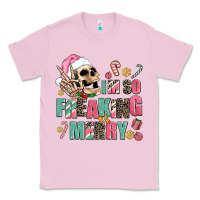 Bubblegum Pink i m so freaking merry Classic Tee - AdoDesignShop