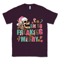 Plum i m so freaking merry Classic Tee - AdoDesignShop