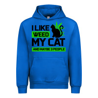 Cobalt Cat Weed I Like My Cat Gift Urban Hoodie - Bettercallsaul