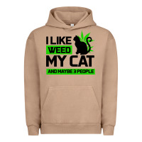 Pigment Burro Cat Weed I Like My Cat Gift Urban Hoodie - Bettercallsaul